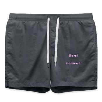 MERCI. MAÎTRESSE. MAÎTRE. MERCI MAÎTRESSE. MAITRE - Short de bain - charbon - Devant - AI Model Male 185 light (185cm)