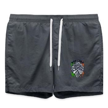 Hurling - Short de bain - charbon - Devant - AI Model Male 185 light (185cm)