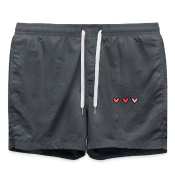 SCHÖNEN MUTTERTAG. MAMA. MUTTERTAG. HERZ - Badeshorts - Anthrazit - Vorne - AI Model Male 185 light (185cm)