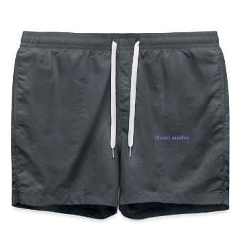 MAÎTRE. MERCI. MERCI MAÎTRE. MAITRE. CADEAU MAÎTRE - Short de bain - charbon - Devant - AI Model Male 185 light (185cm)
