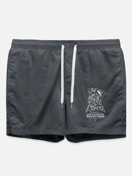 Soft Coated Wheaten Terrier Dad Hunde Wilsigns - Badeshorts - Anthrazit