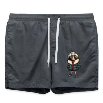 Autruche Cool BD - Short de bain - charbon - Devant - AI Model Male 185 light (185cm)