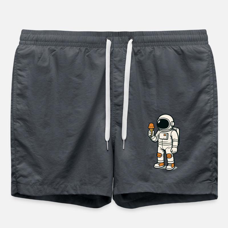Astronaut - Swim Trunks - anthracite