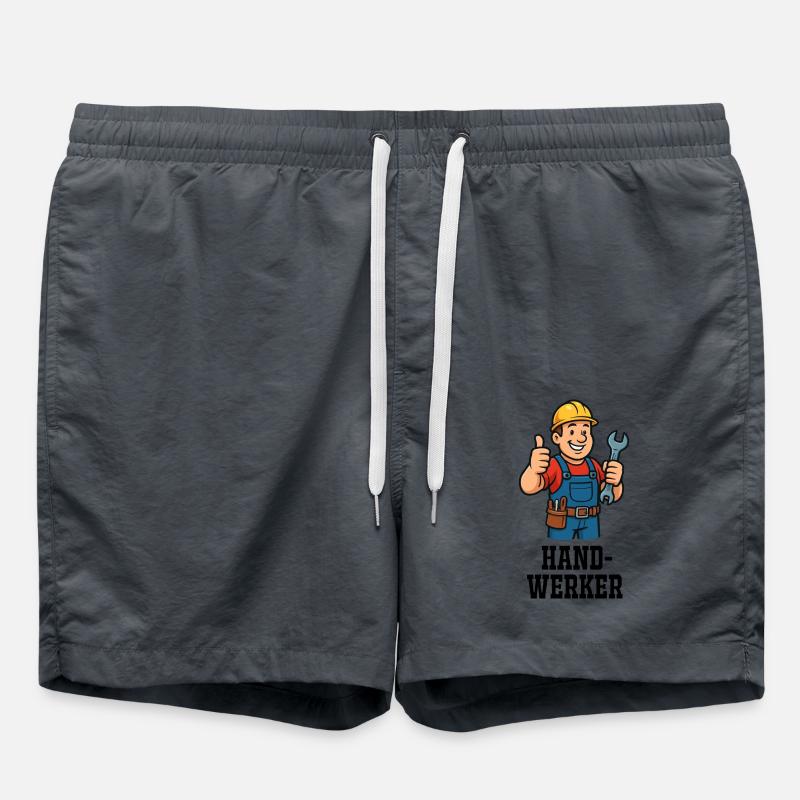 craftsman - Swim Trunks - anthracite