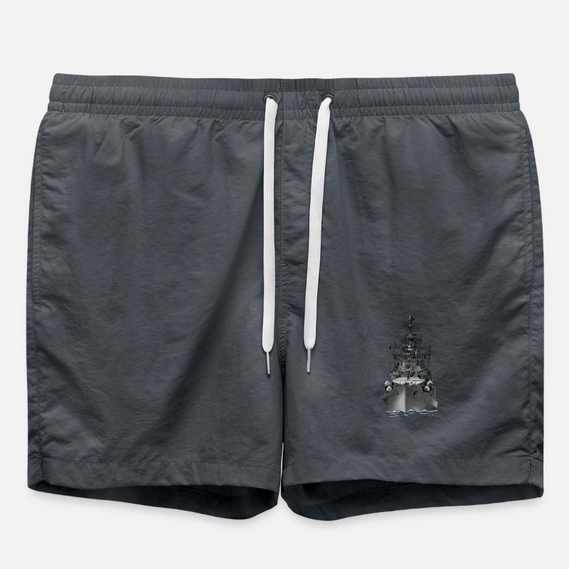 Ship - Short de bain - charbon