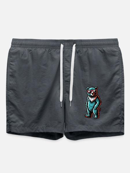 Bear cool - Swim Trunks - anthracite