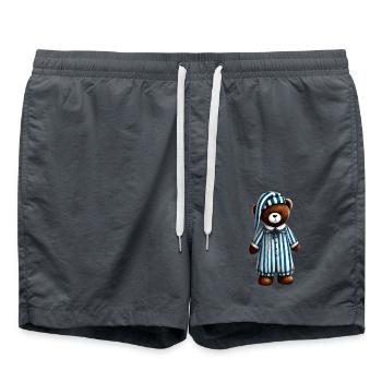 Ours Lutka - Short de bain - charbon - Devant - AI Model Male 185 light (185cm)