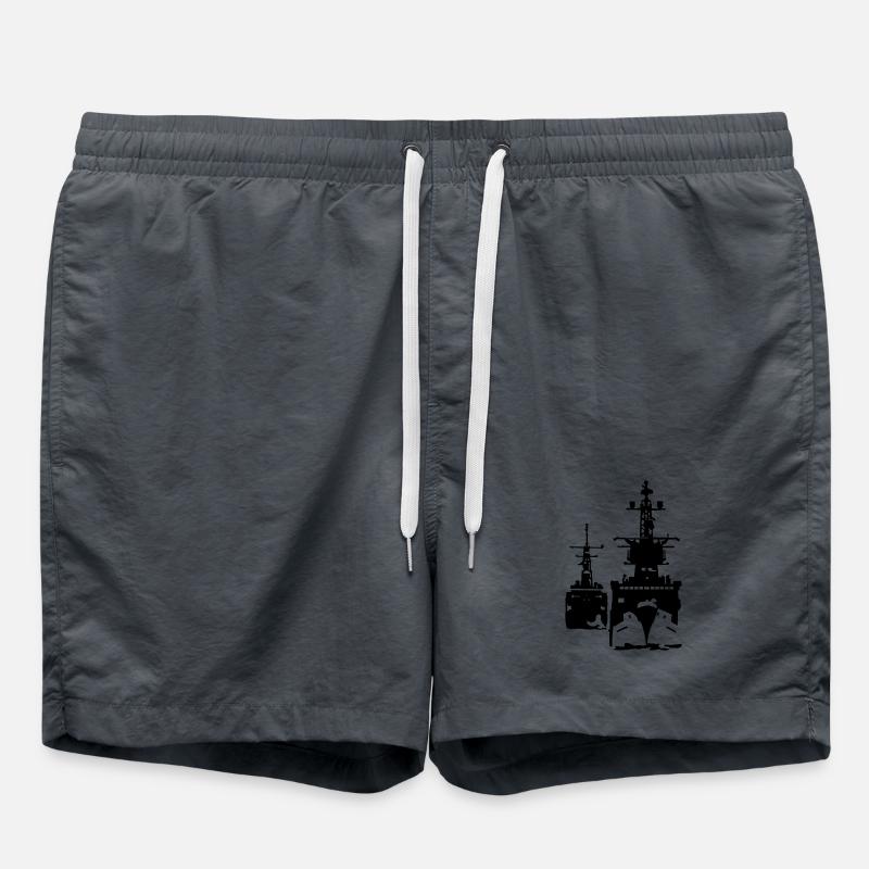 Zerstörer - Badeshorts - Anthrazit