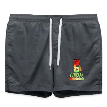 High 5 For My Inner Circle - Badeshorts - Anthrazit - Vorne - AI Model Male 185 light (185cm)