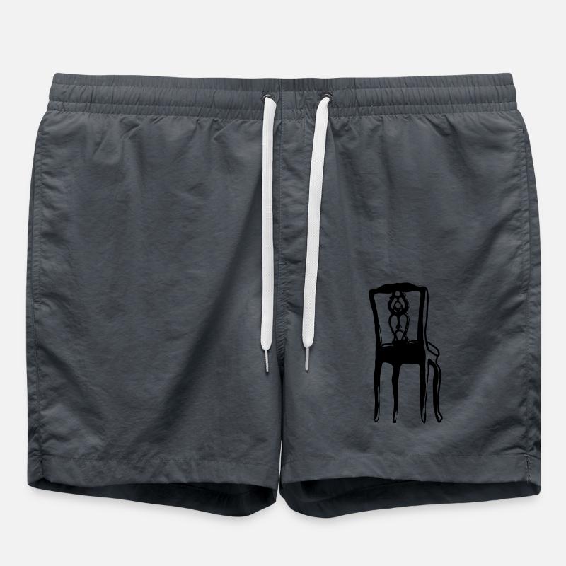 stuhl - Badeshorts - Anthrazit