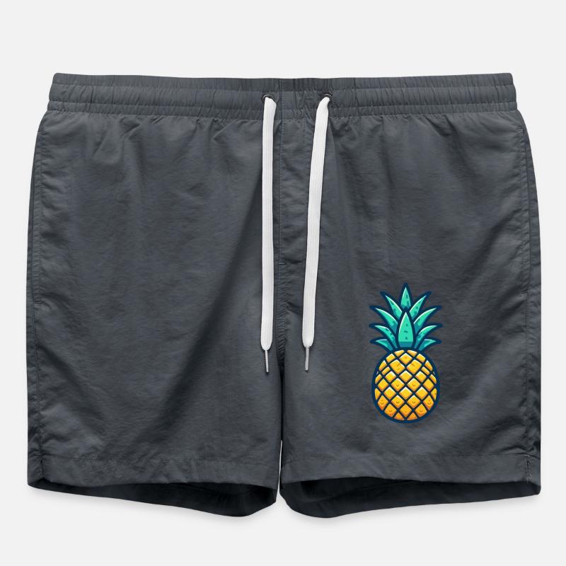 Pineapple - Swim Trunks - anthracite