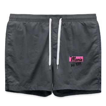 MAMIE. FÊTE DES MÈRES - Short de bain - charbon - Devant - AI Model Male 185 light (185cm)