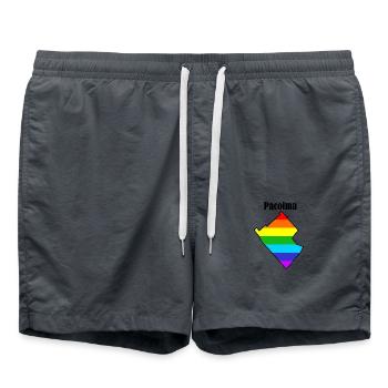 Pacoima - Swim Trunks - anthracite - Front - AI Model Male 185 light (185cm)