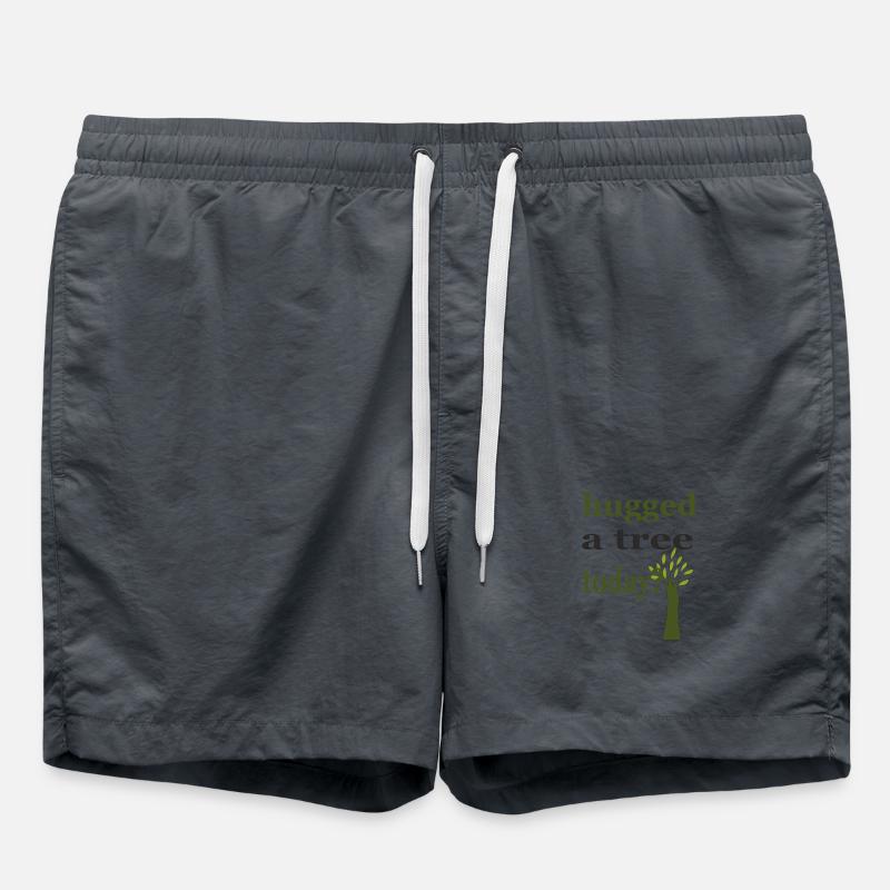 hugged a tree - Swim Trunks - anthracite