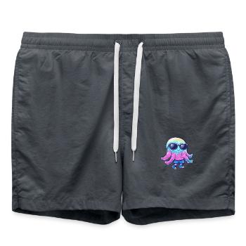 Méduse Cool Summer - Short de bain - charbon - Devant - AI Model Male 185 light (185cm)
