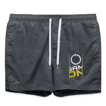 Jeu ON - Short de bain - charbon - Devant - AI Model Male 185 light (185cm)