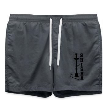 hookah - Swim Trunks - anthracite - Front - AI Model Male 185 light (185cm)