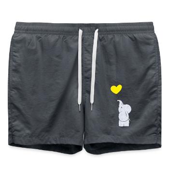 Elephant Elephant Skin - Swim Trunks - anthracite - Front - AI Model Male 185 light (185cm)