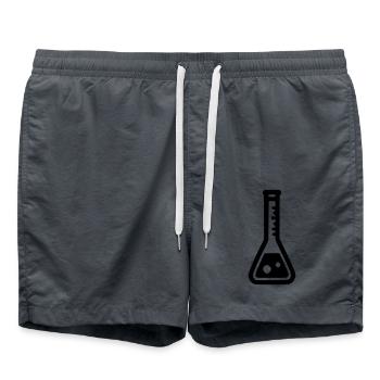 Erlenmeyer - Short de bain - charbon - Devant - AI Model Male 185 light (185cm)