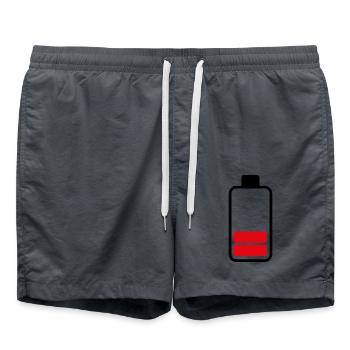 Batterie - Indication de la batterie - Short de bain - charbon - Devant - AI Model Male 185 light (185cm)