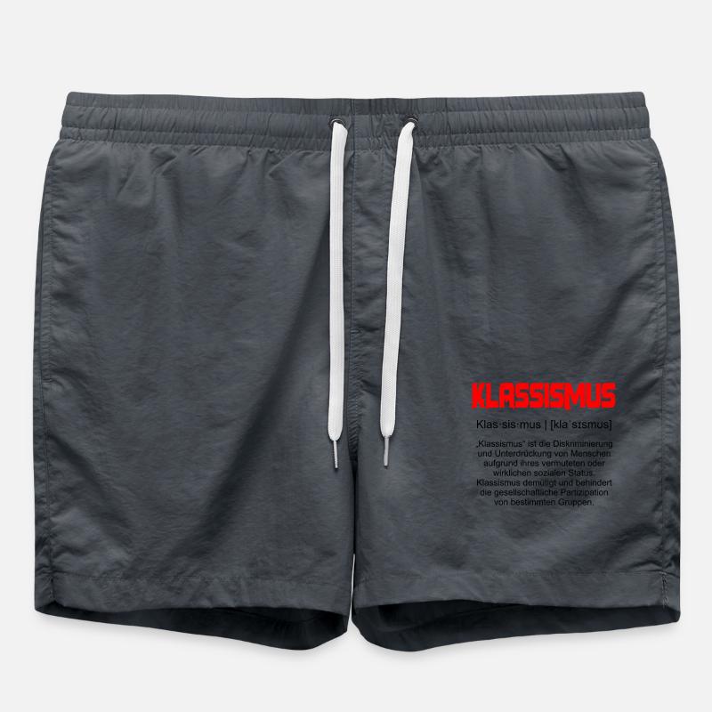 Eine Definition - Klassismus - Badeshorts - Anthrazit