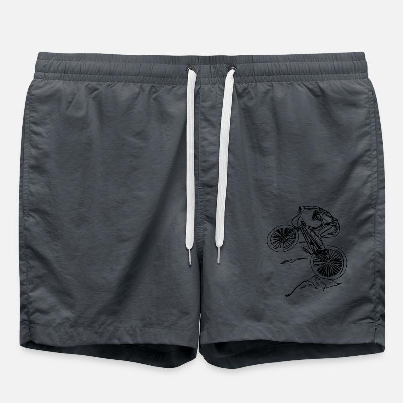 Freeride Trial Vélo Cyclisme - Short de bain - charbon