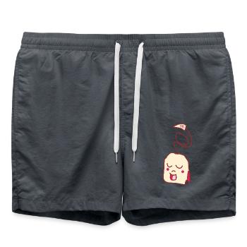 Thé - Short de bain - charbon - Devant - AI Model Male 185 light (185cm)