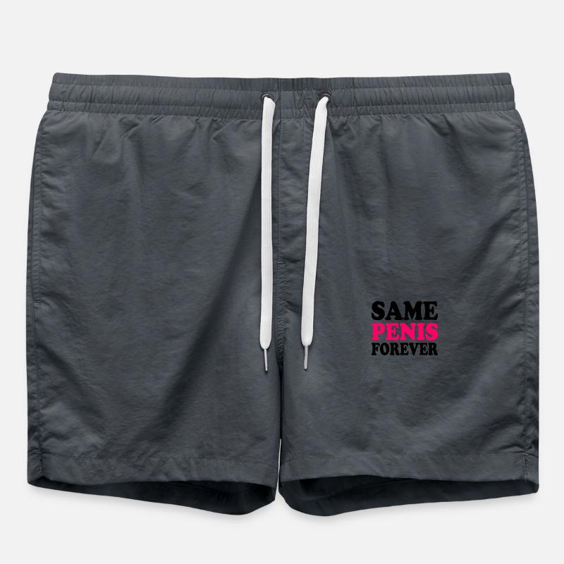 Same penis forever - Swim Trunks - anthracite