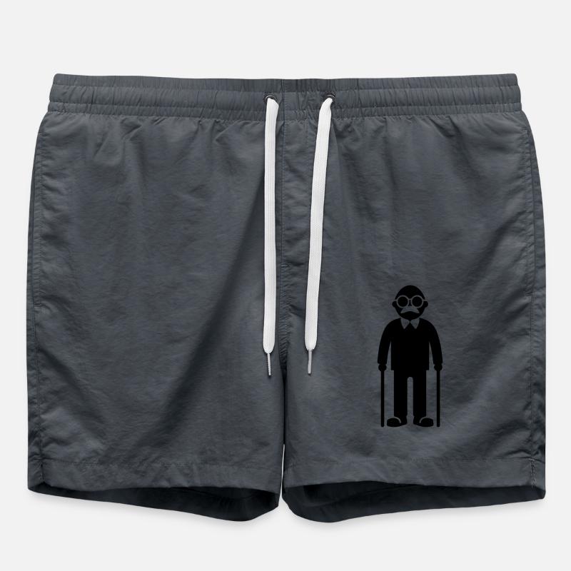 Opa Senior - Badeshorts - Anthrazit