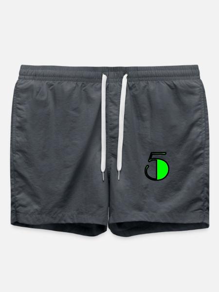 5. 5 JAHRE. 5-JÄHRIGES JUBILÄUM. GEBURTSTAG 5 JAHRE. 5 - Badeshorts - Anthrazit