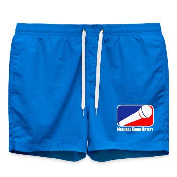 NBArtist Natural Born Artist Vollblutmusiker - Badeshorts - Cobalt blue - Vorne
