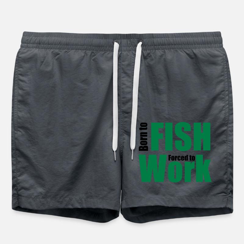 fishing - Swim Trunks - anthracite