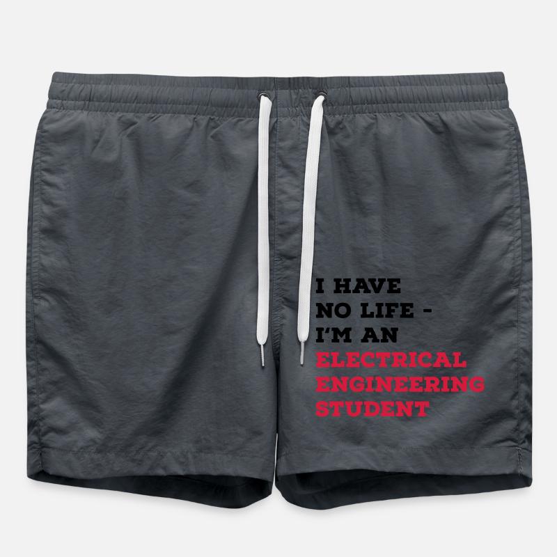 Electrical Engineering Studies - Swim Trunks - anthracite