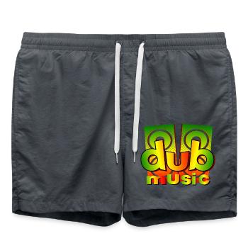Dub music - Short de bain - charbon - Devant - AI Model Male 185 light (185cm)