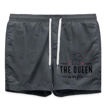 Cook - Swim Trunks - anthracite - Front - AI Model Male 185 light (185cm)