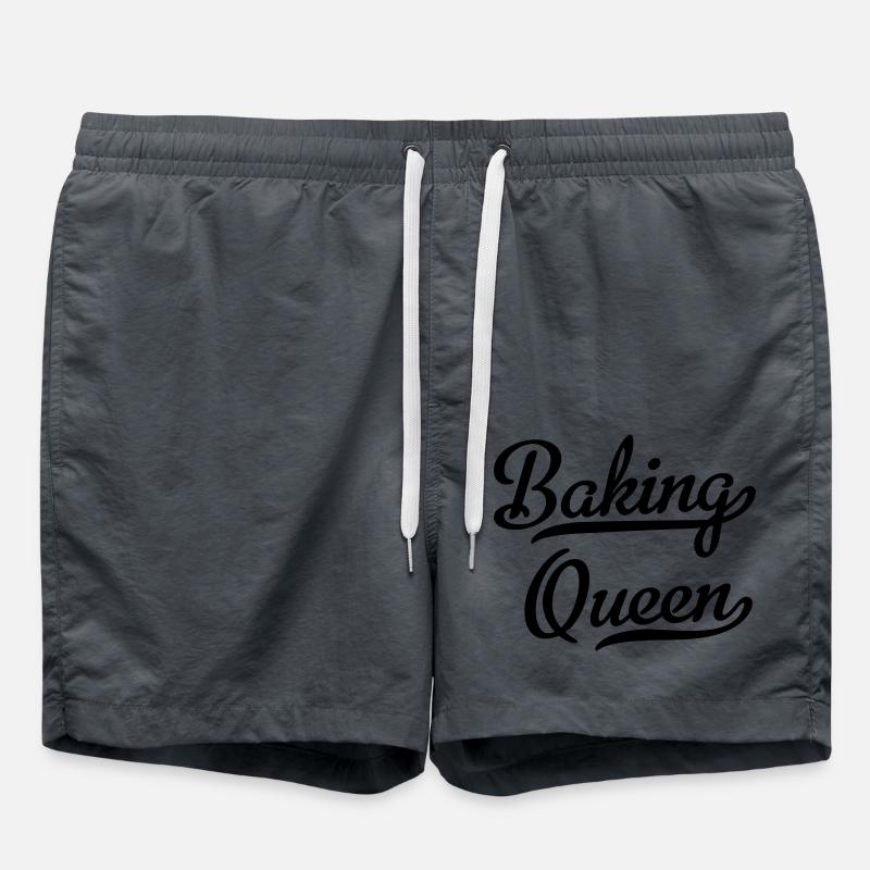 Backen - Badeshorts - Anthrazit