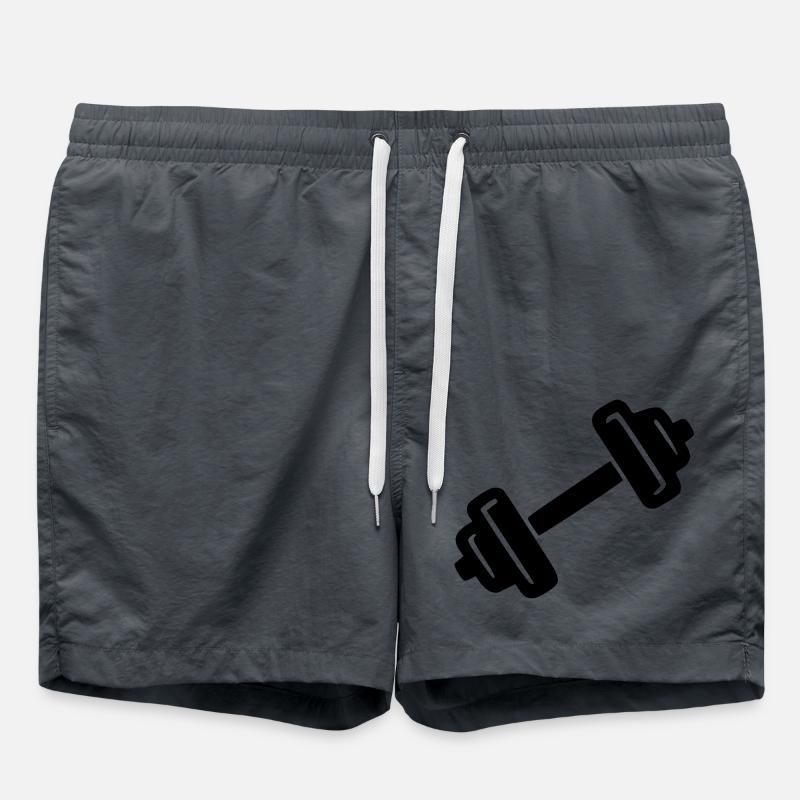 Dumbbell - Swim Trunks - anthracite