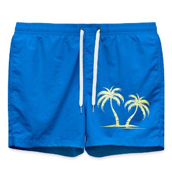 Palmiers Or - Short de bain - cobalt blue - Devant