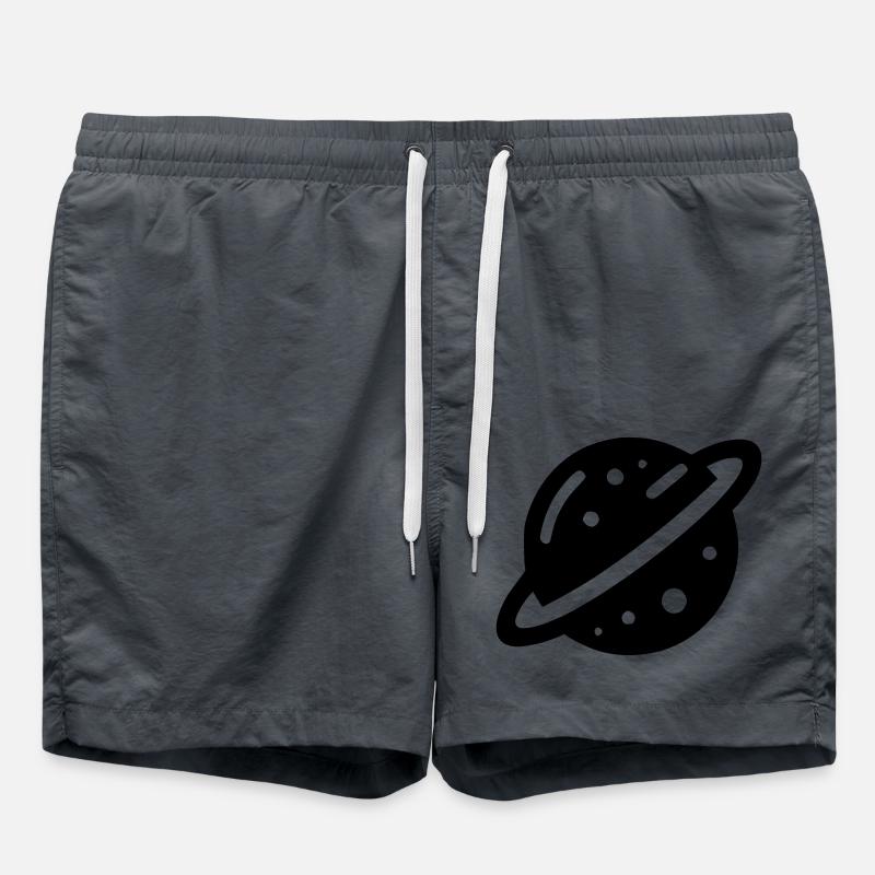 Planet - Swim Trunks - anthracite