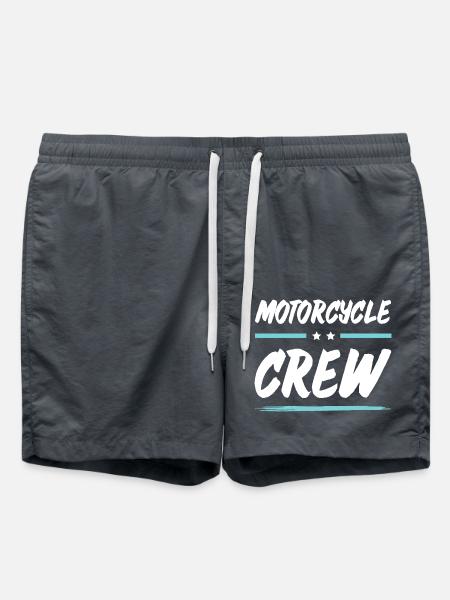 Motorcycle Crew - Swim Trunks - anthracite