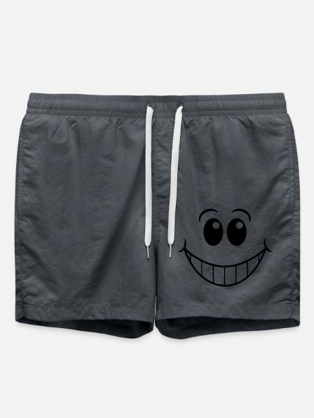 face - Swim Trunks - anthracite