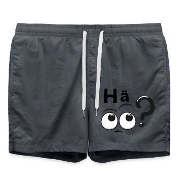 Hein? - Short de bain - charbon - Devant - AI Model Male 185 light (185cm)