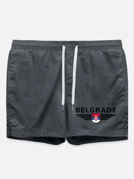 Belgrad T-Shirt – Für Fans der Hauptstadt - Badeshorts - Anthrazit