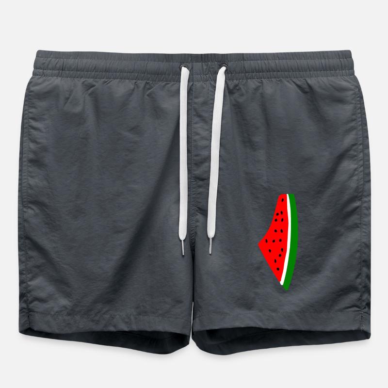 Melon pastèque - Short de bain - charbon