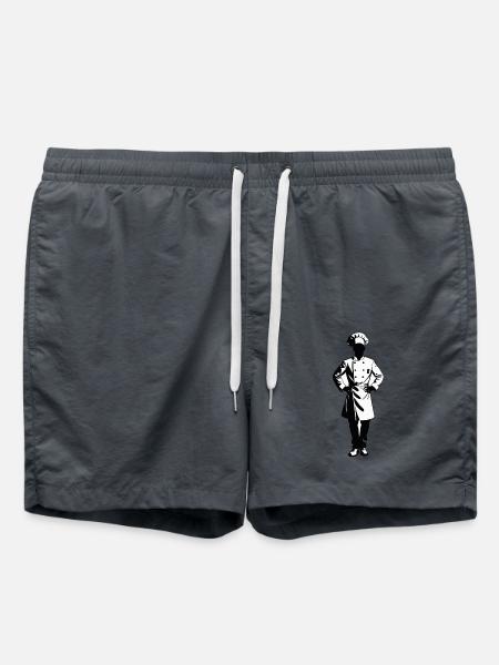 Chef Koch - Hobby / Job Sticker - Swim Trunks - anthracite