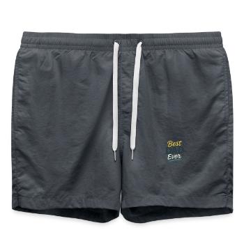 Meilleur papa de tous les temps - Short de bain - charbon - Devant - AI Model Male 185 light (185cm)