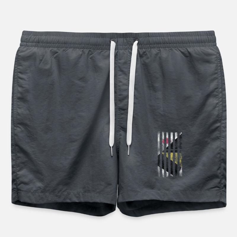 art - Short de bain - charbon