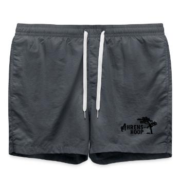 Ahrenshoop, perle de la mer Baltique - Short de bain - charbon - Devant - AI Model Male 185 light (185cm)