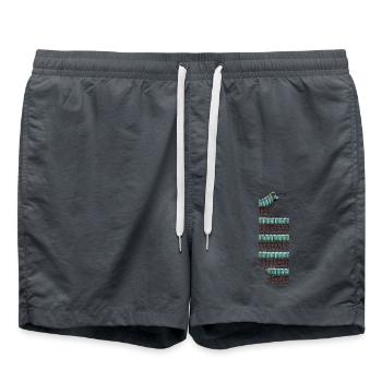 millepattes à vélo - Short de bain - charbon - Devant - AI Model Male 185 light (185cm)