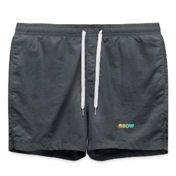 GROW · Rainbow - Swim Trunks - anthracite - Front - AI Model Male 185 light (185cm)